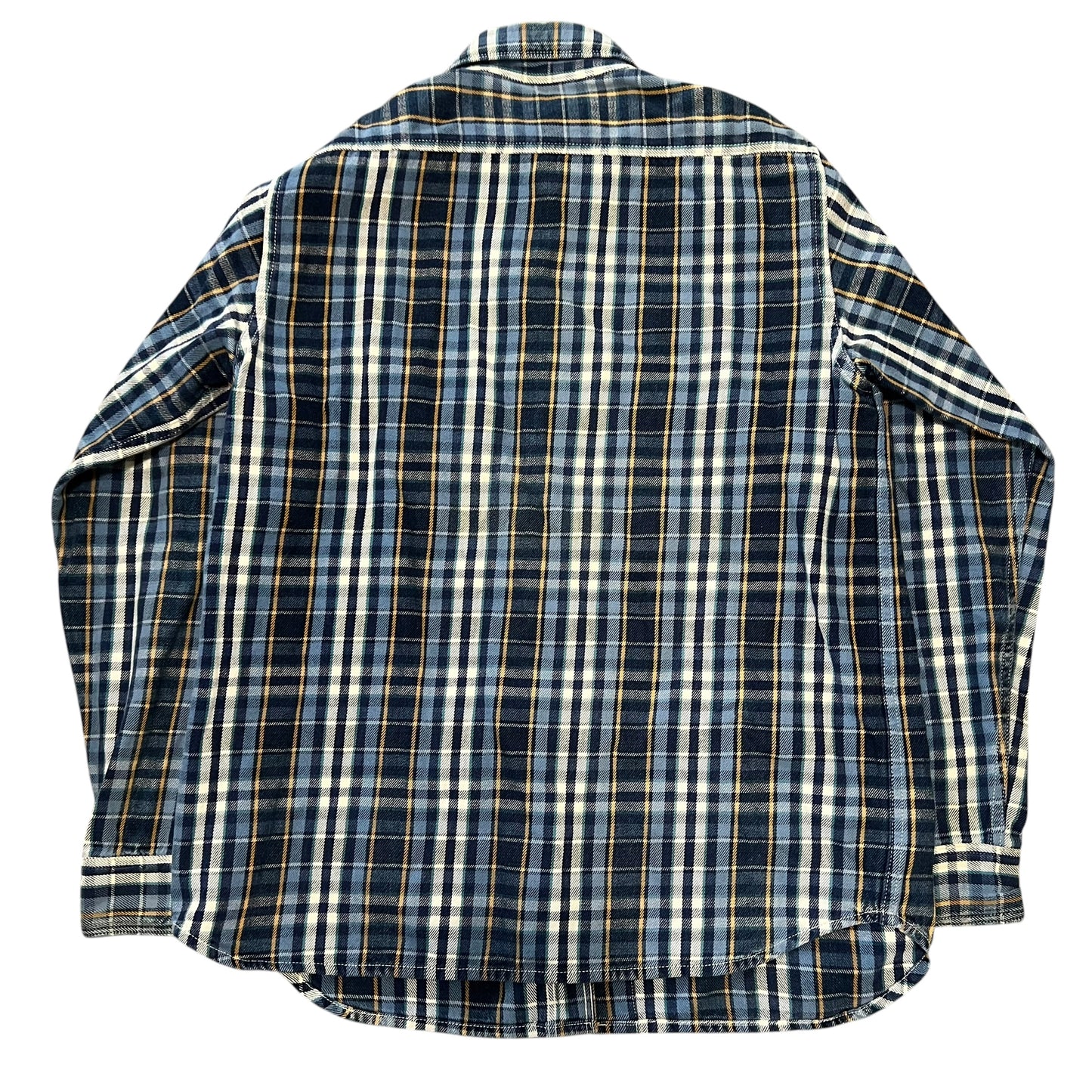 KAPITAL Cotton Heavy Cotton Check Shirt