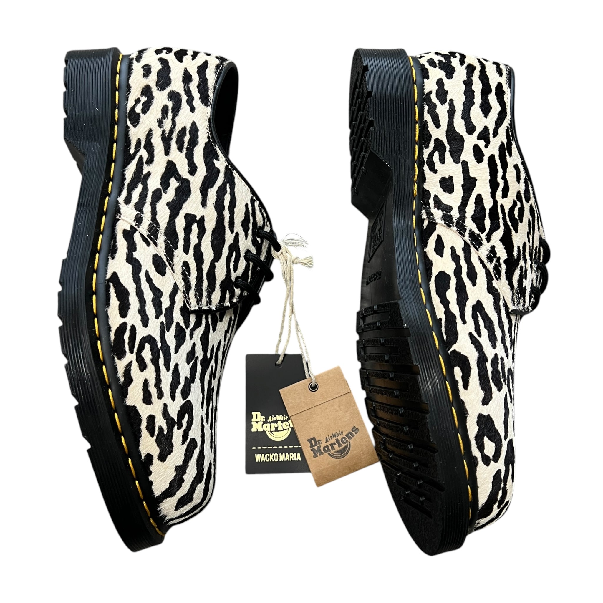 Dr. Martens × WACKO MARIA  2023FW 1461 Animal Carf Leather Boots