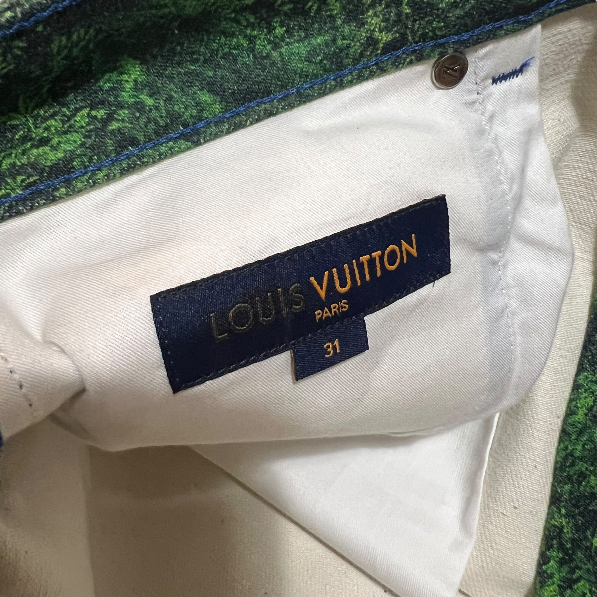 LOUIS VUITTON ×VIRGIL ABLOH 2022SS LANDSCAPE DENIM PANTS
