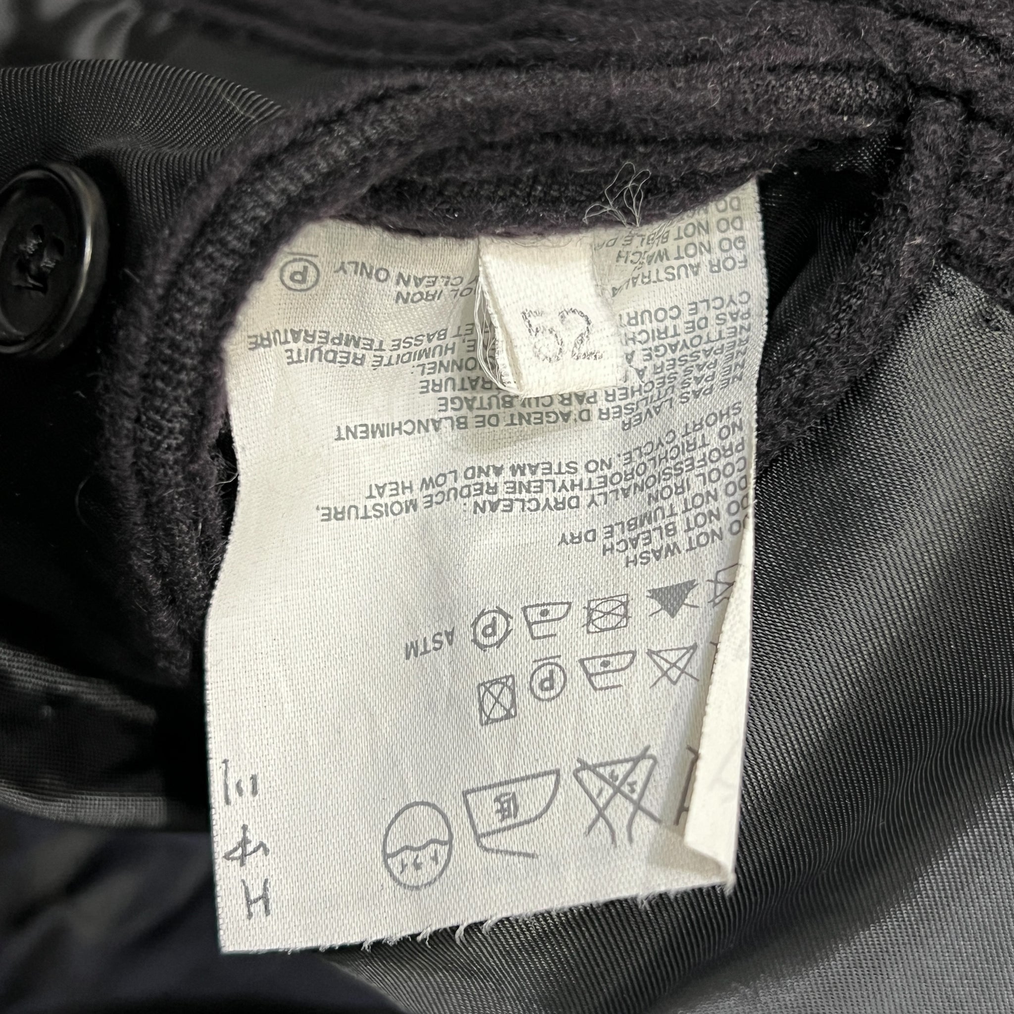 HELMUT LANG 2000s Cashmere Corduroy 3B Tailored Jacket