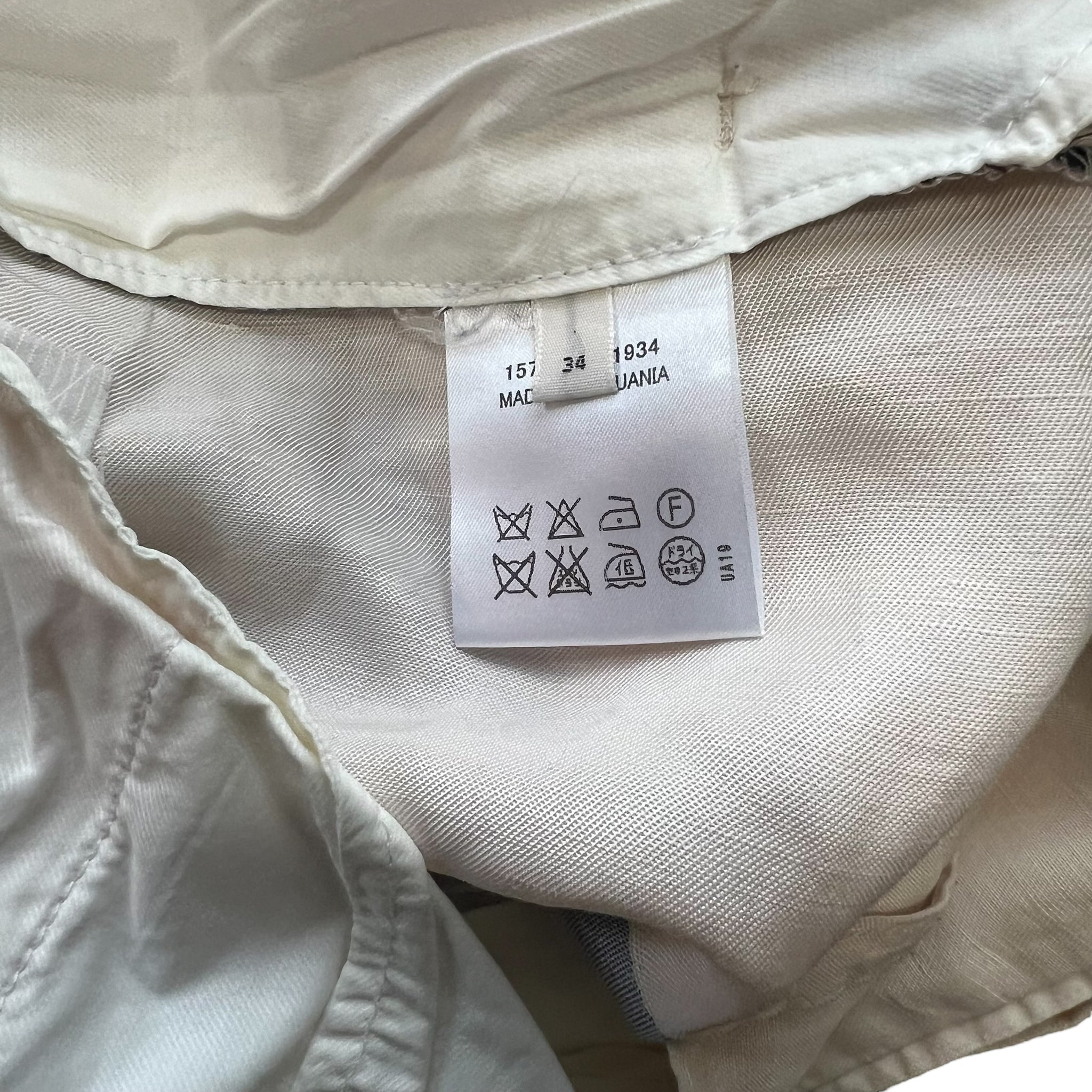 ACNE STUDIOS Black Stripe Trousers