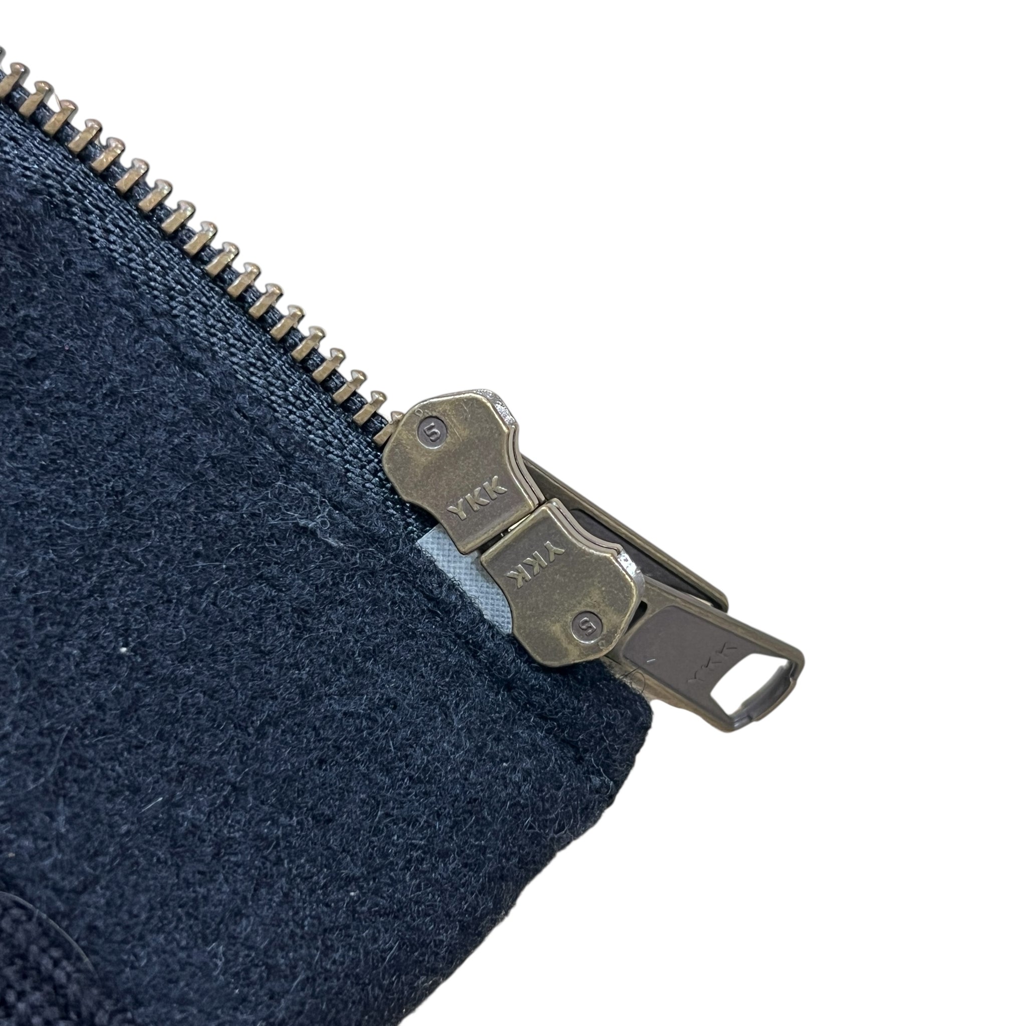 NUMBER (N)INE 2011 Reprint 2008 Original Leather Wool Switching Jacket