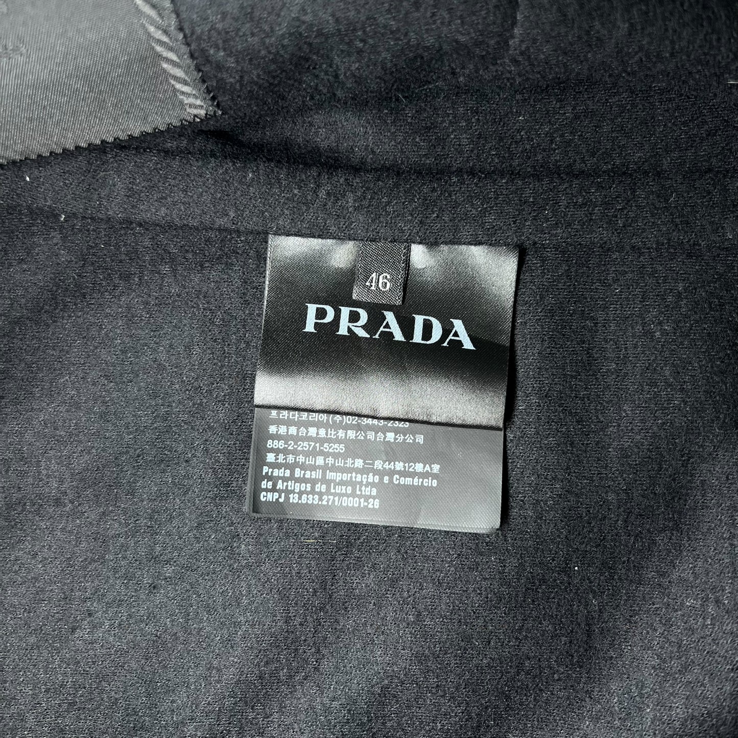 PRADA cashmere tailor jacket