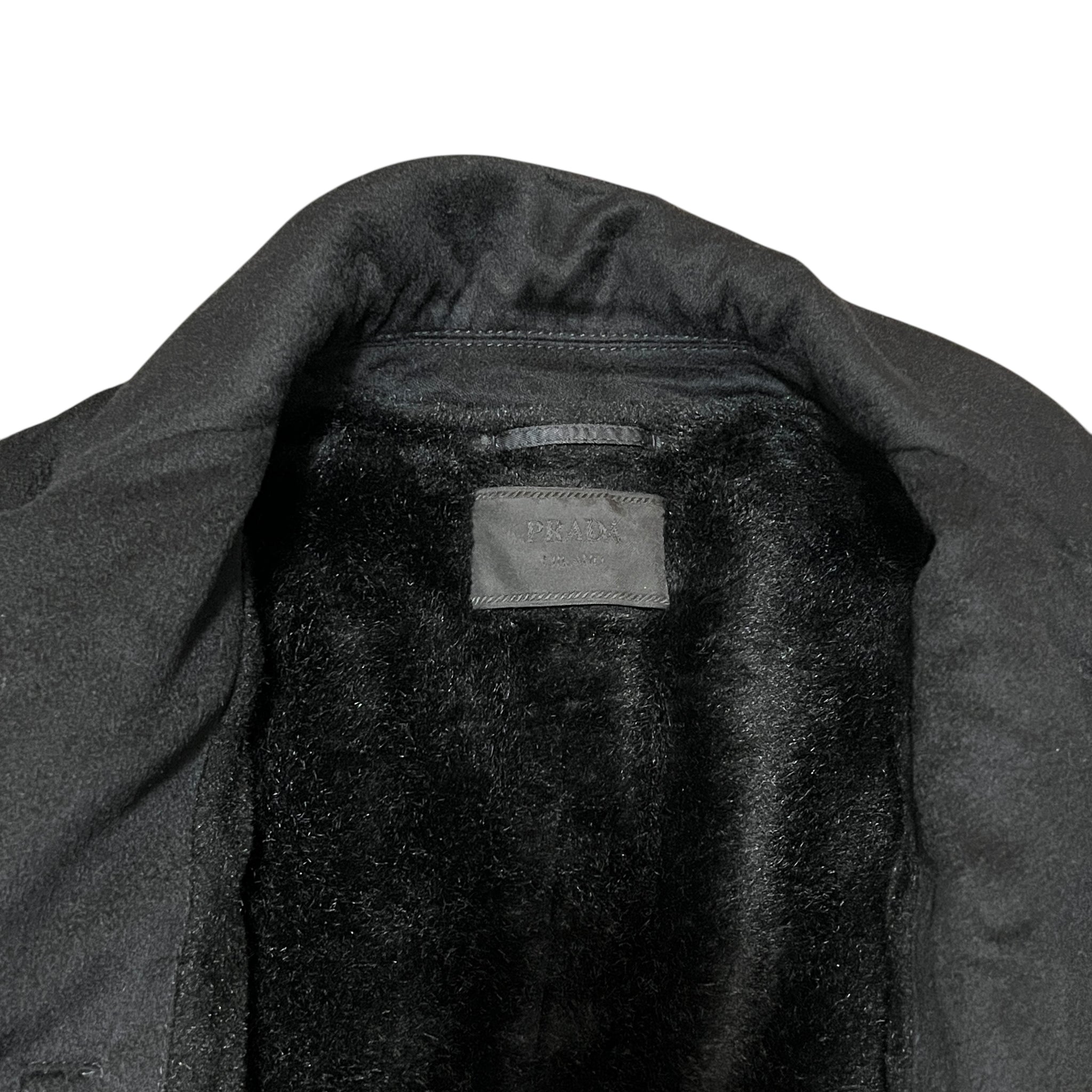 PRADA 2012AW Shearling Bore 2Way Tailored Jacket