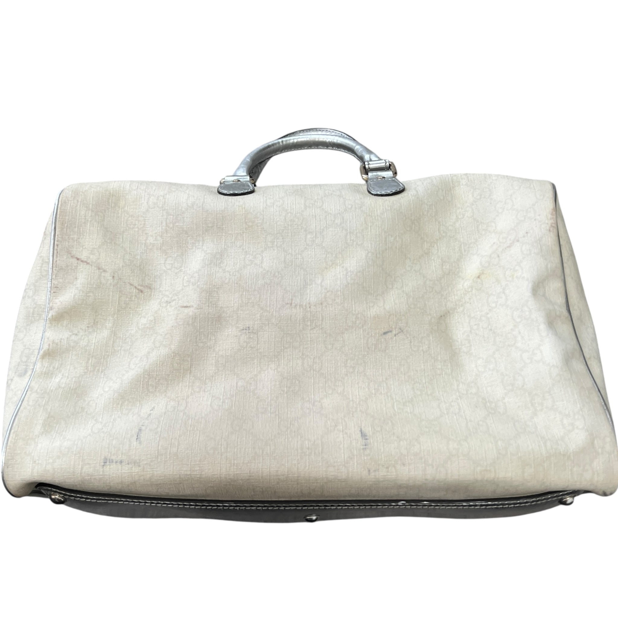 GUCCI 70th Anniversary of the Roma Boutique Exclusive × Joy Satchell Collaboration GG Canvas Hand Bag