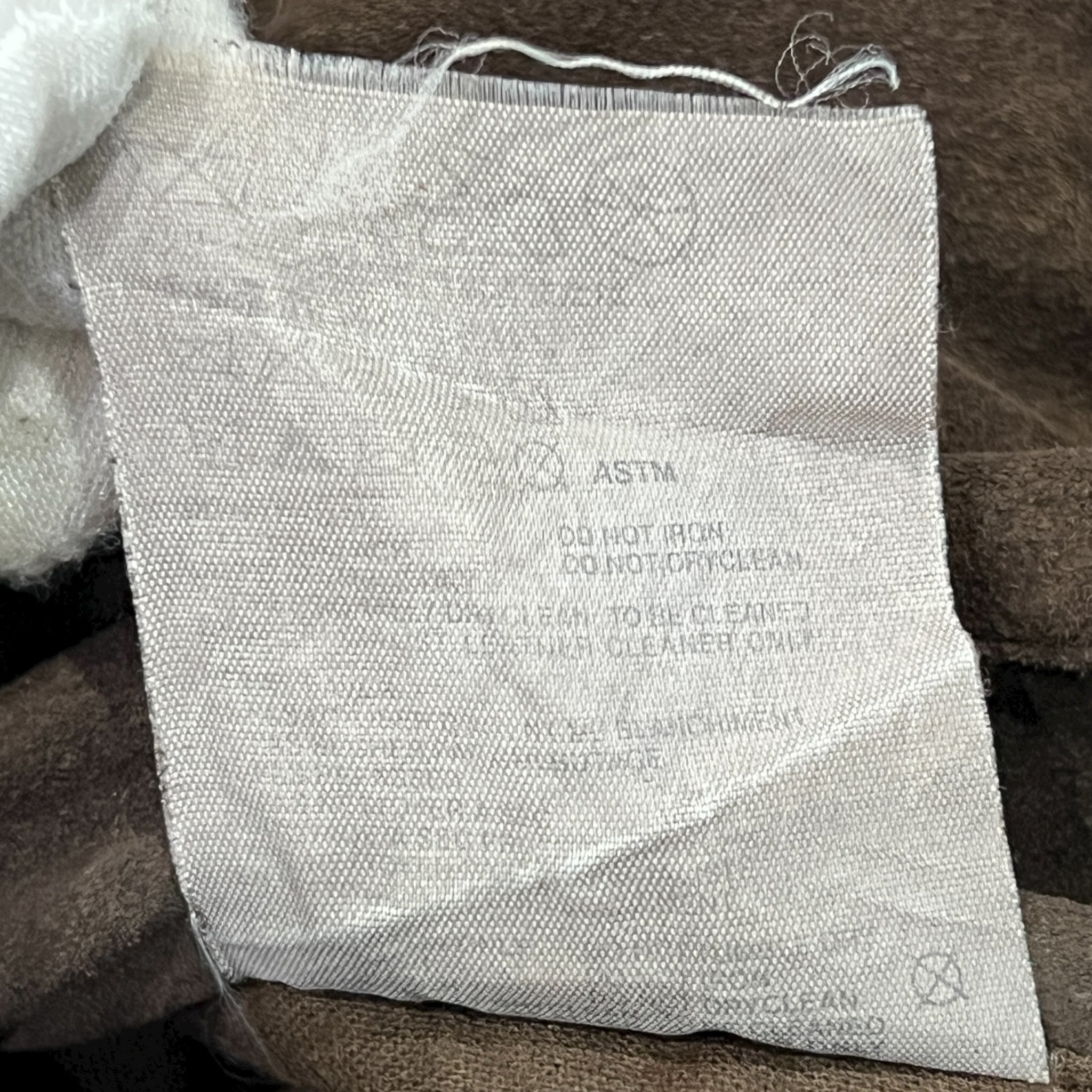 HELMUT LANG 2004AW Suede Leather Coat Jacket
