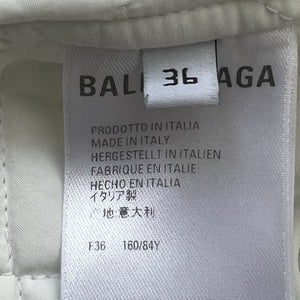 BALENCIAGA 2023AW Chest Logo Embroidered Padded Shirt Blouson