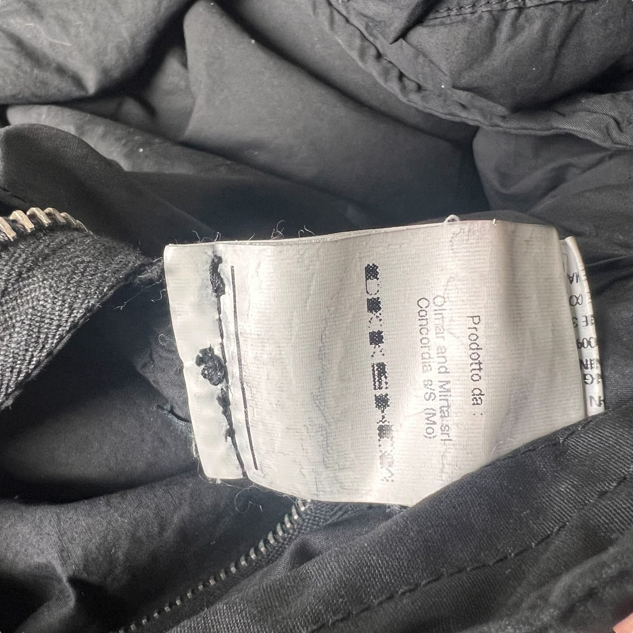RICK OWENS 07AW Exploder Hooded Bomber Jacket