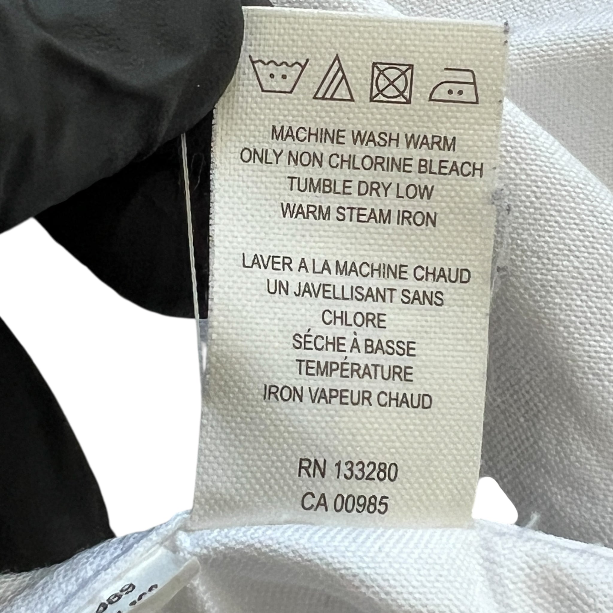 THOM BROWNE Band Collar Cotton Shirts SIZE 5