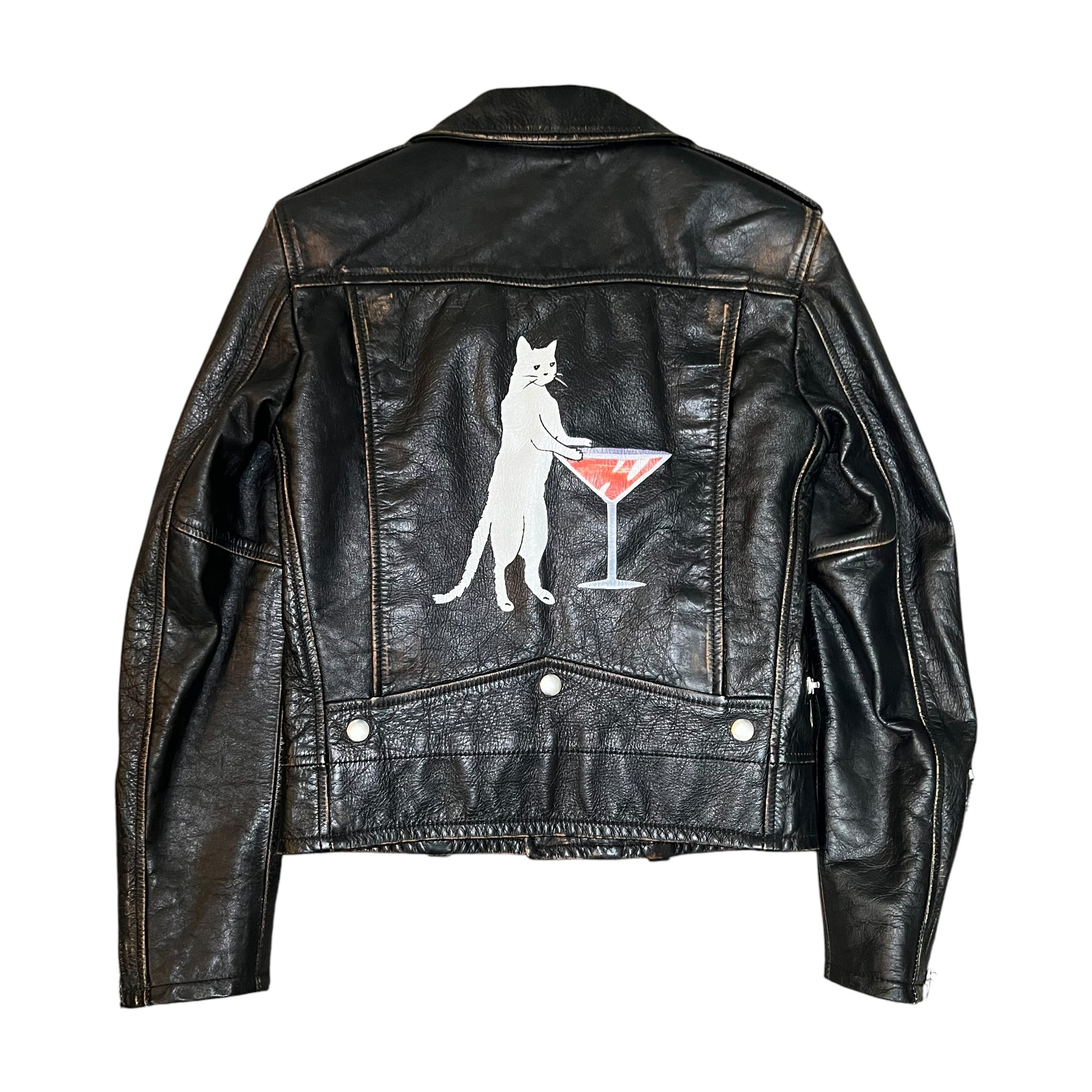 SAINT LAURENT PARIS 2017AW MOTORCYCLE JACKET Cat&Cocktail