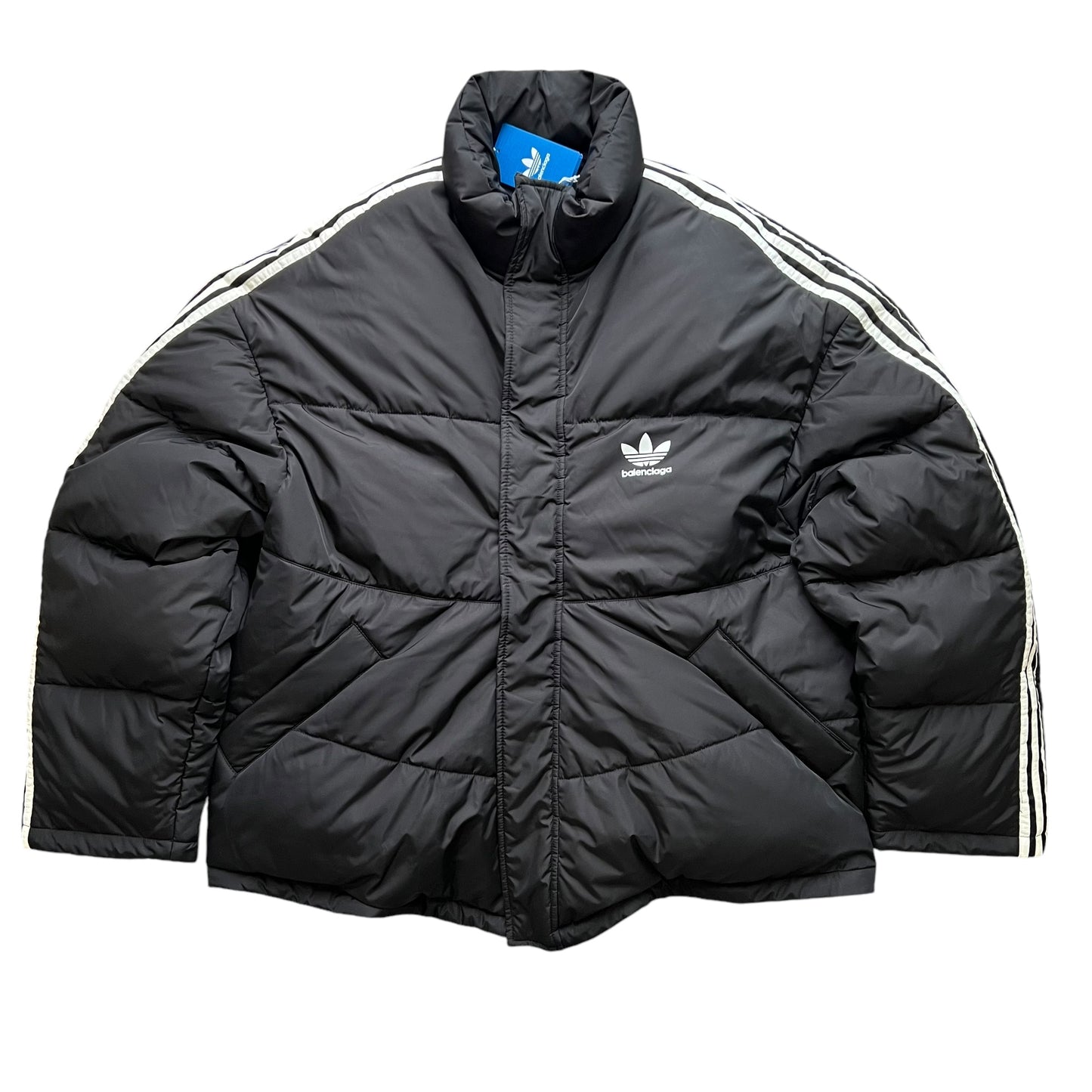 BALENCIAGA × adidas 2023SS THREE LINE OVER SIZED DOWN JACKET