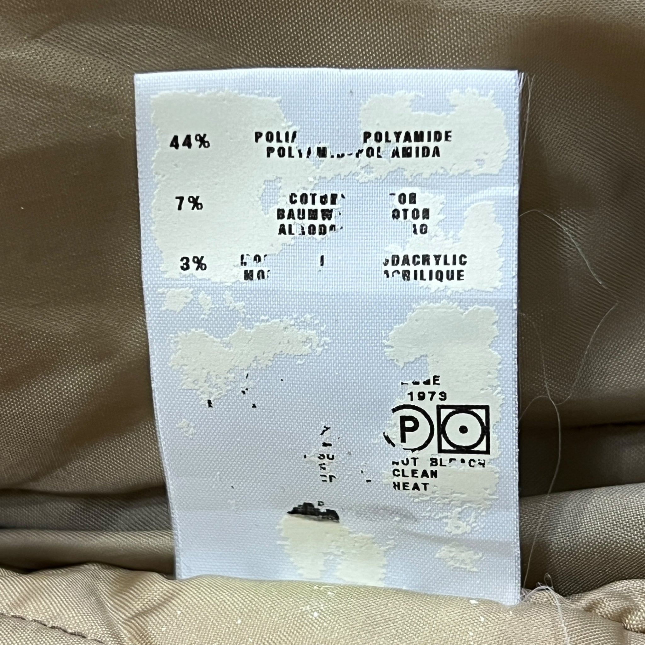 HELMUT LANG 1999AW Moleskin Cotton Astro Biker Jacket