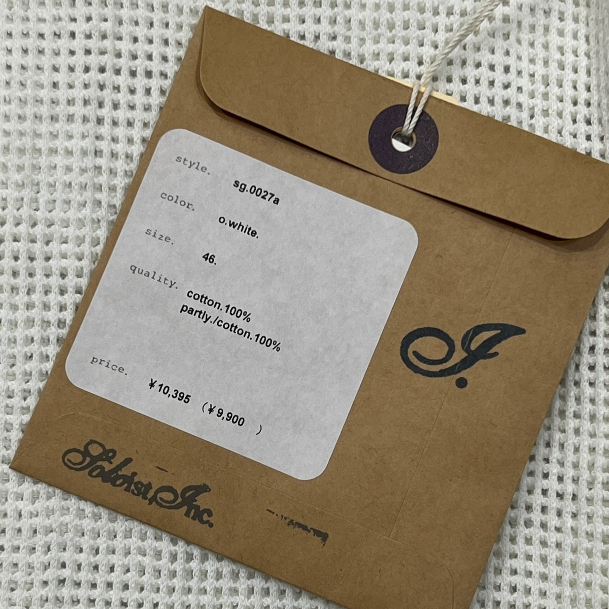 TAKAHIROMIYASHITA The Soloist. 2025SS Utility Mesh Tank Off-white