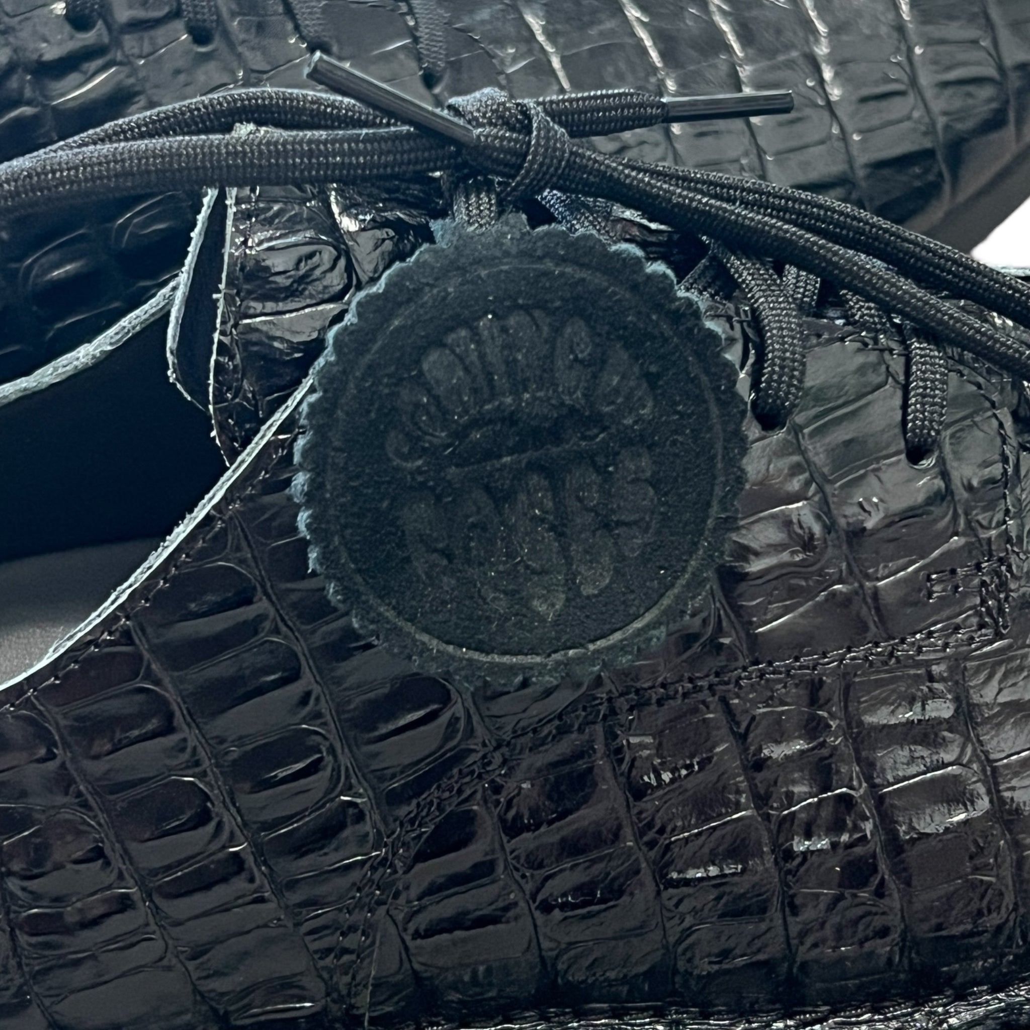 MARTINE ROSE for Clarks "Coming Up Roses" Crocodile Derby
