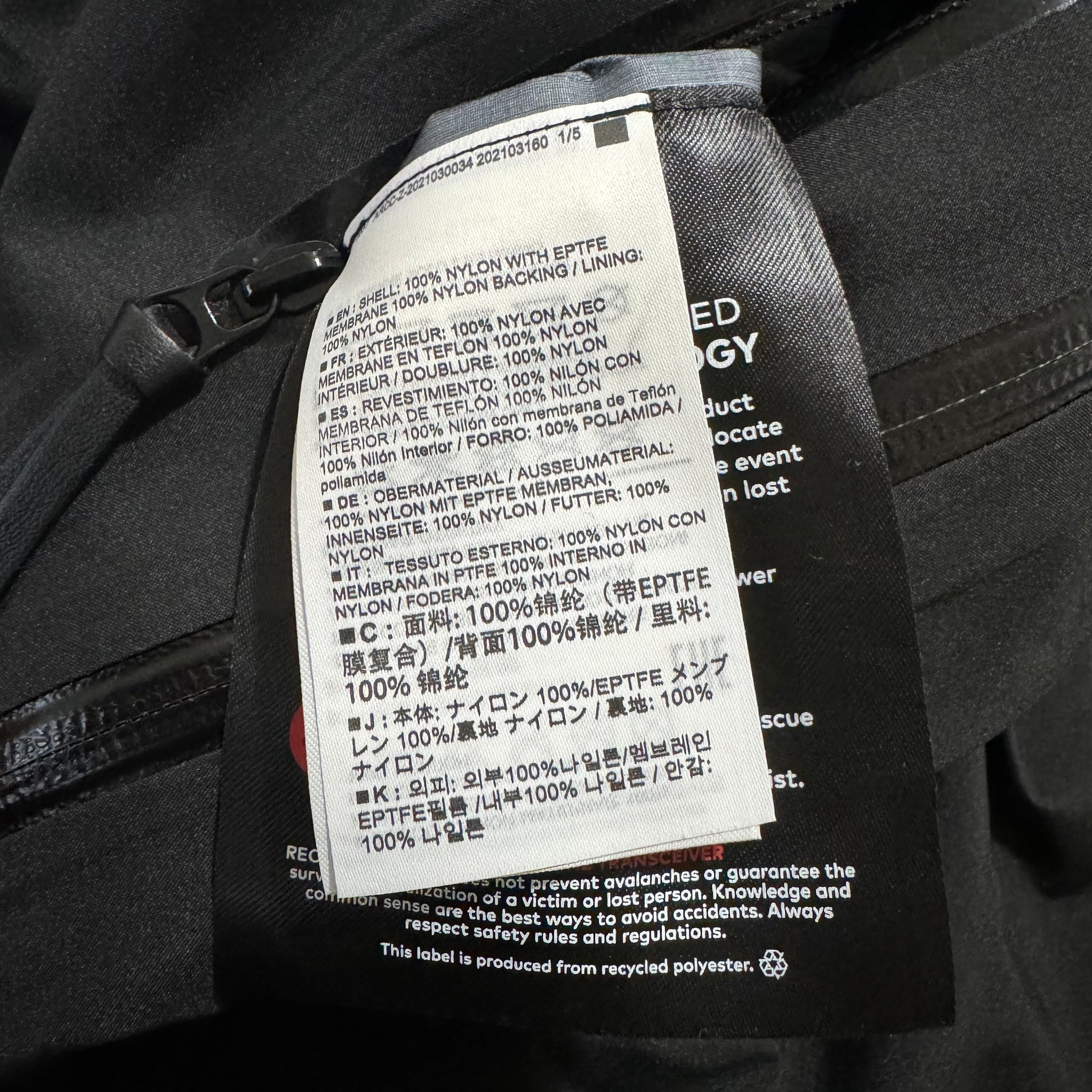 ARC'TERYX × JIL SANDER GORE-TEX Overall Pants With Bib
