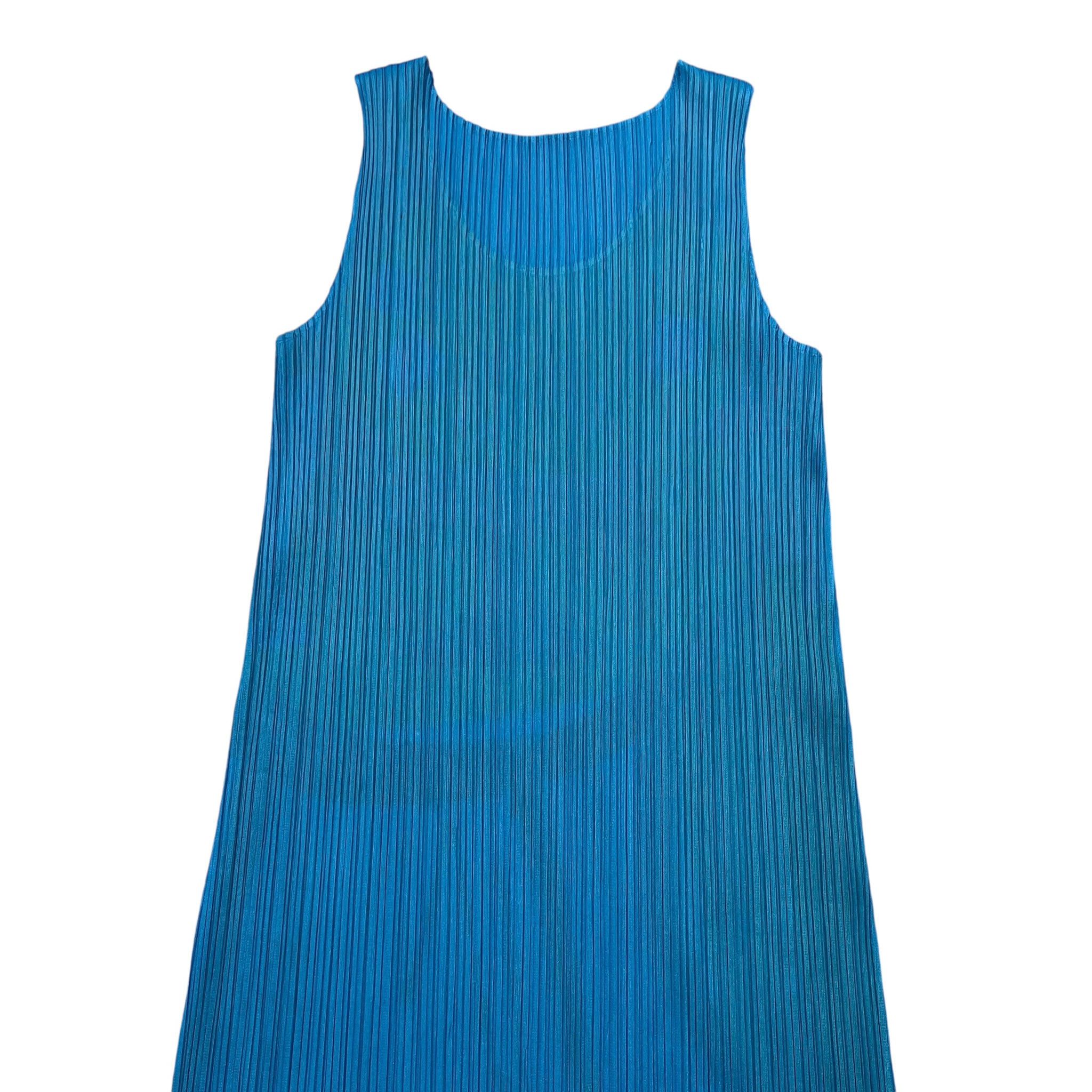 PLEATS PLEASE ISSEY MIYAKE 2011SS "Table Garden" Printed Pleated Dress