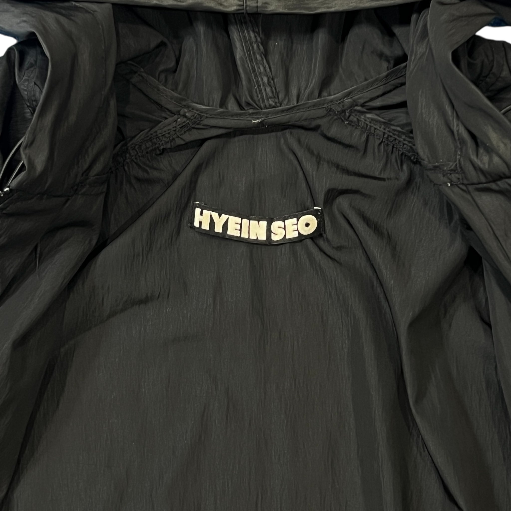 HYEIN SEO Shirring Zip Hoodie Parka