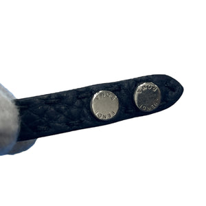 FENDI Bugs Monster Eyes Leather Double Bracelet