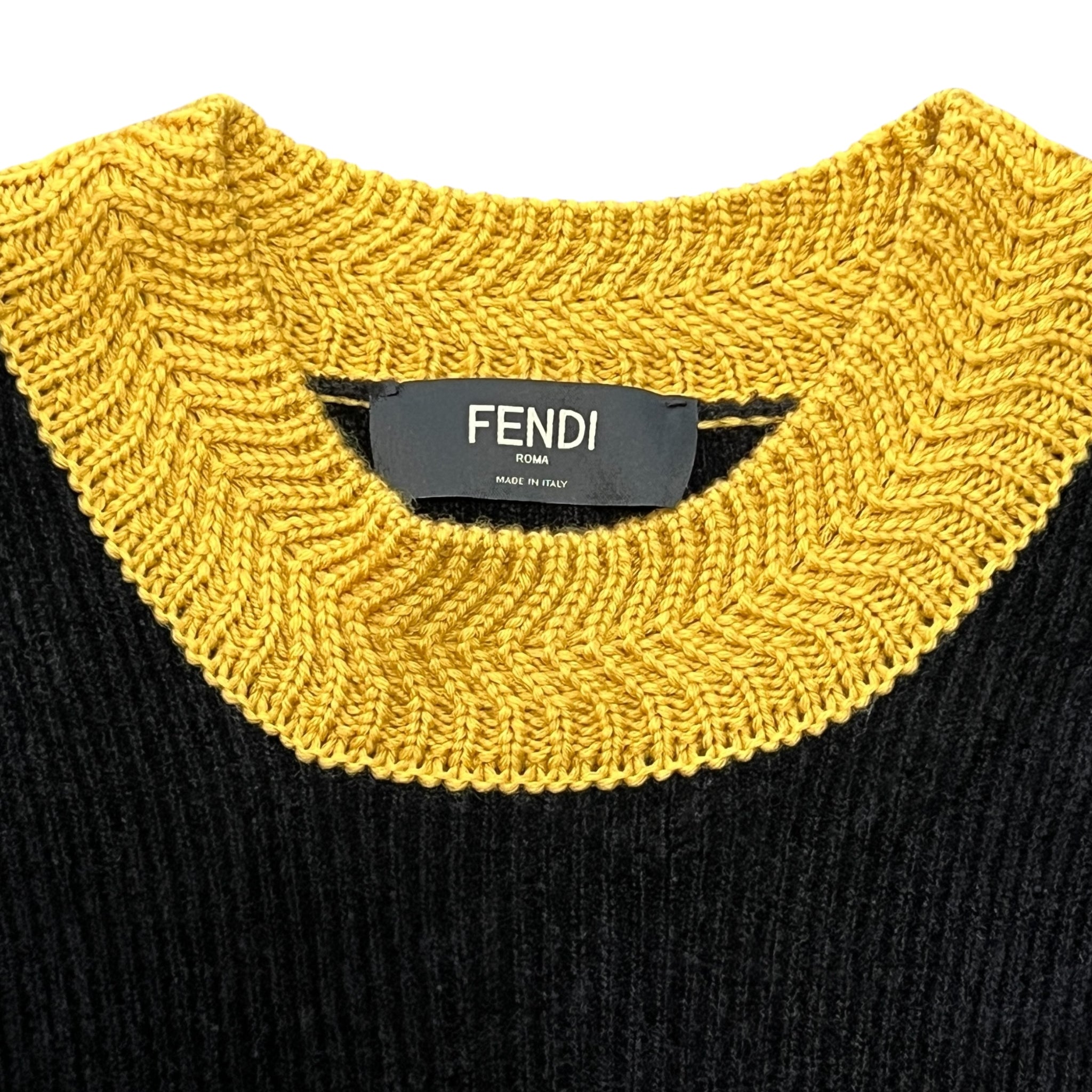 FENDI 2020AW Pull Over Sweatshirts Mixture Of Wool and Viscose