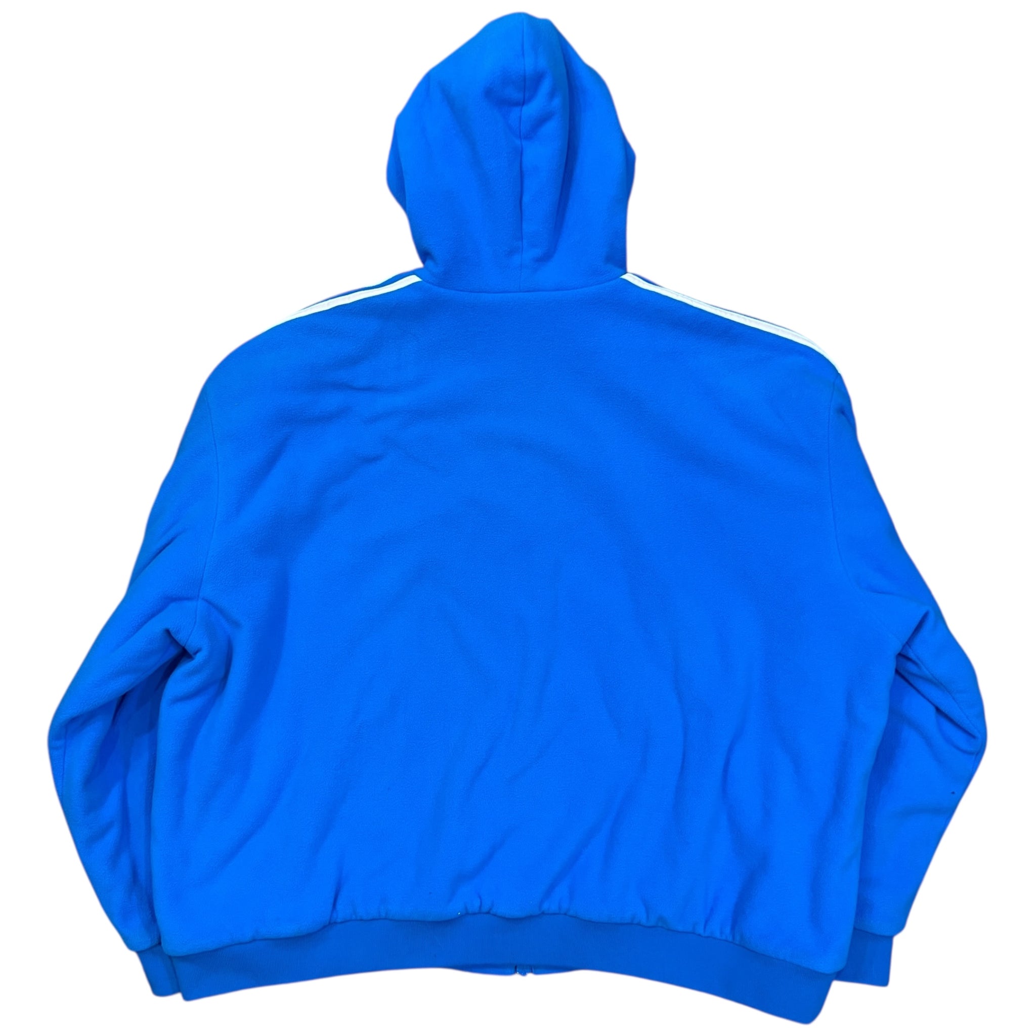 adidas BALENCIAGA 2023AW Demna Gvasalia Oversized Fleece Zip-Up Hoodie