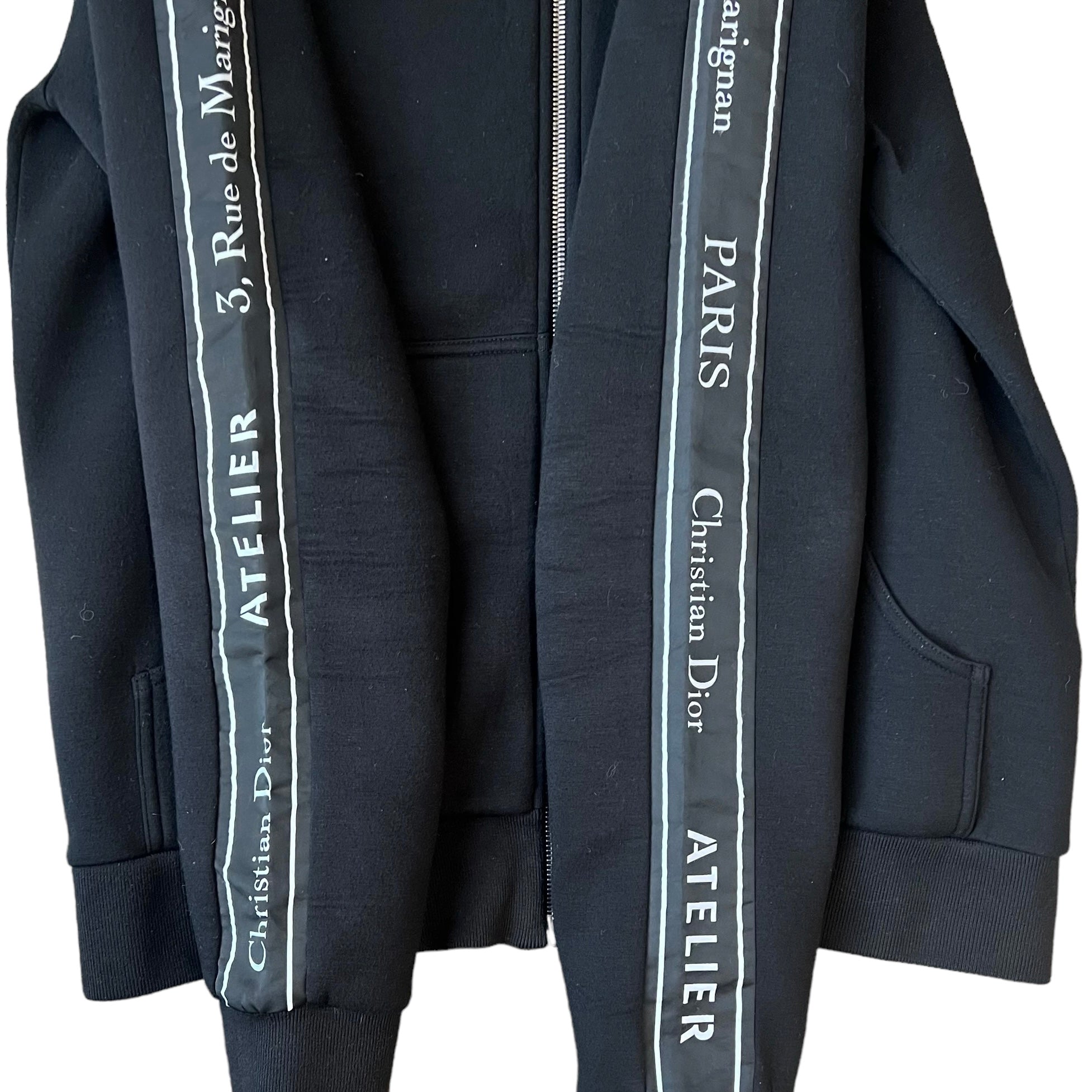 Dior Homme 2018AW BEE ATELIER LOGO ZIP-UP HOODIE