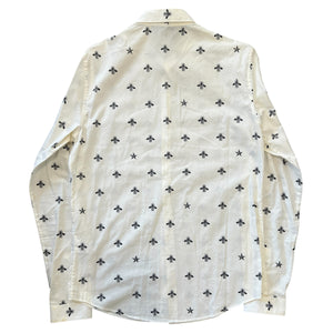 GUCCI 2016SS Bee Star Print Button Down Shirts