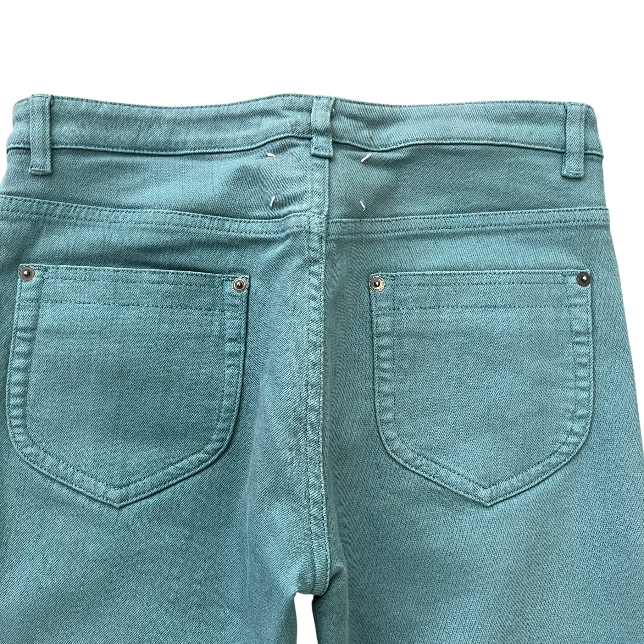 Maison Margiela 2013SS Green Cotton Skinny Pants