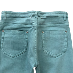 Maison Margiela 2013SS Green Cotton Skinny Pants