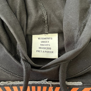 VETEMENTS 2018AW Patchwork Layered Hoodie