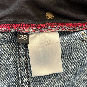 Y/PROJECT Ruched Pleated Jeans