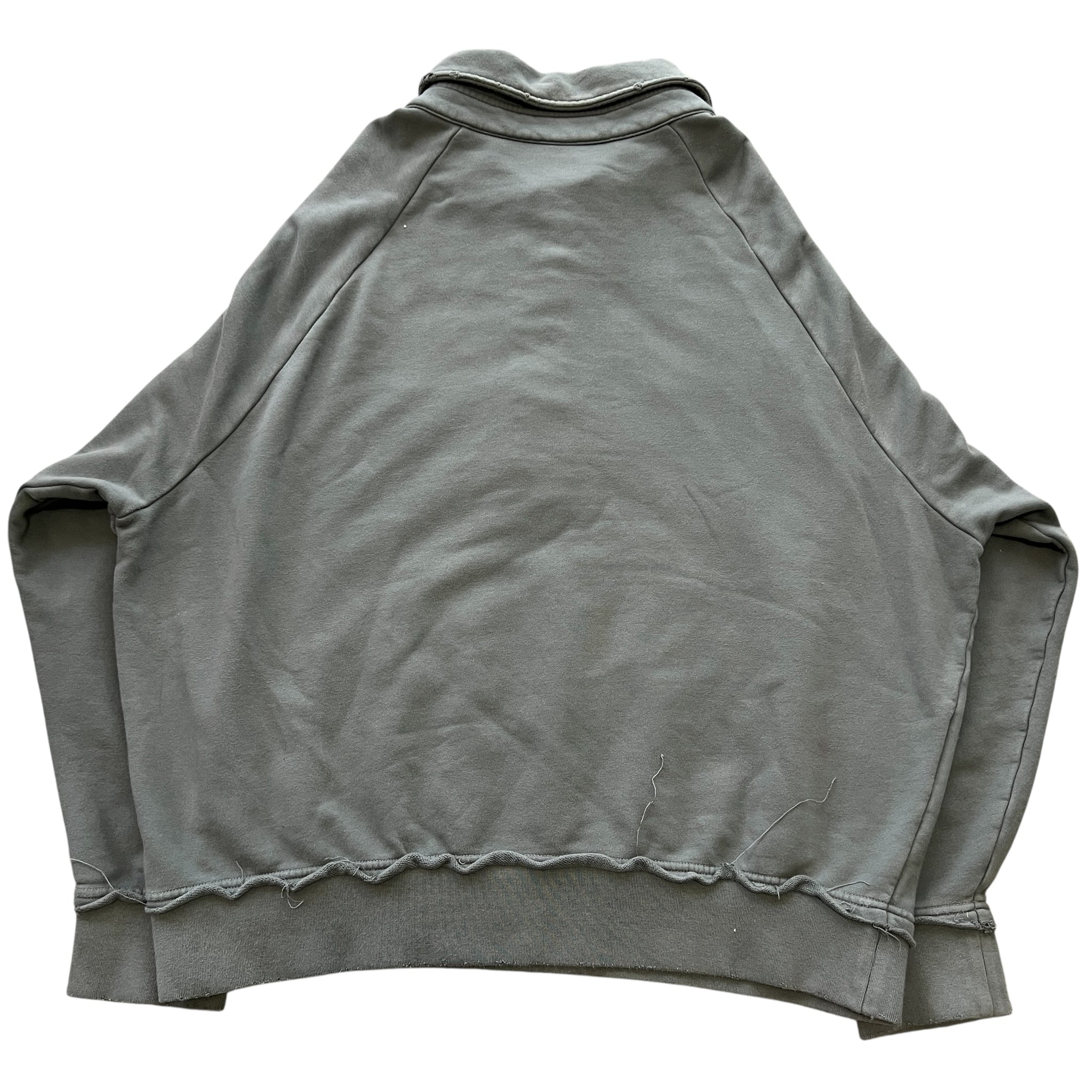 MIU MIU Garment-dye Cotton Sweat Shirt Hoodie