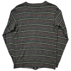 COMME des GARCONS HOMME AD-2012 Horizontal Stripes Knit Cardigan