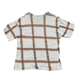 MIHARA YASUHIRO Cotton Check T-Shirts