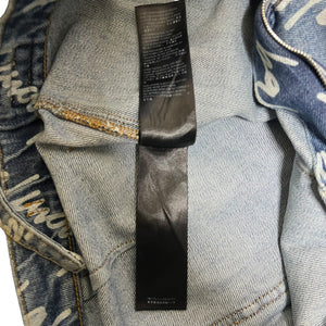 BALENCIAGA 2022AW All Over Logo RAVER JEANS