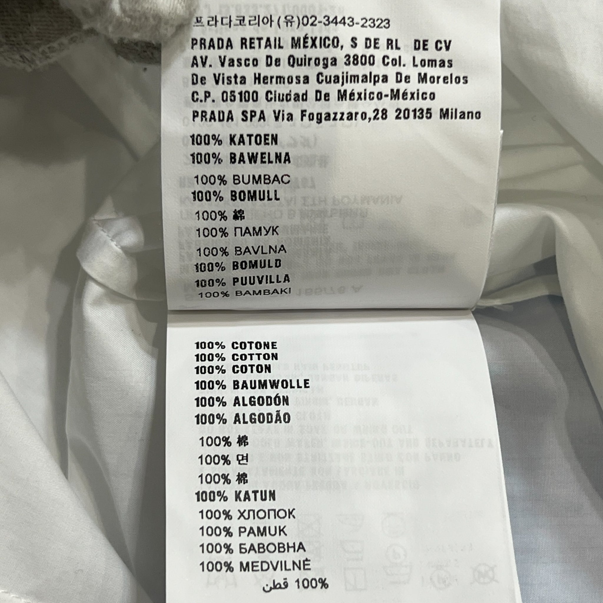 MIU MIU 2019SS Cotton Button-Up Frill Sleeve L/S Shirts