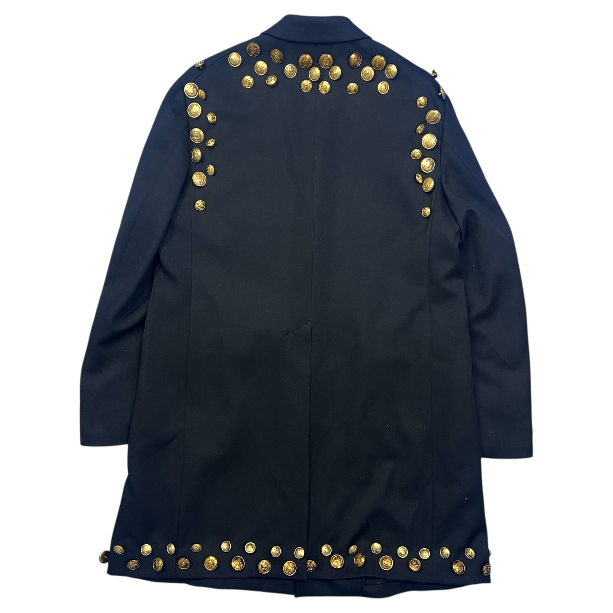 TAKAHIROMIYASHITA TheSoloist. 2025SS Chesterfield Coat with Gold buttons