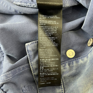 BALENCIAGA 2024AW Japan-Made Graffiti Denim