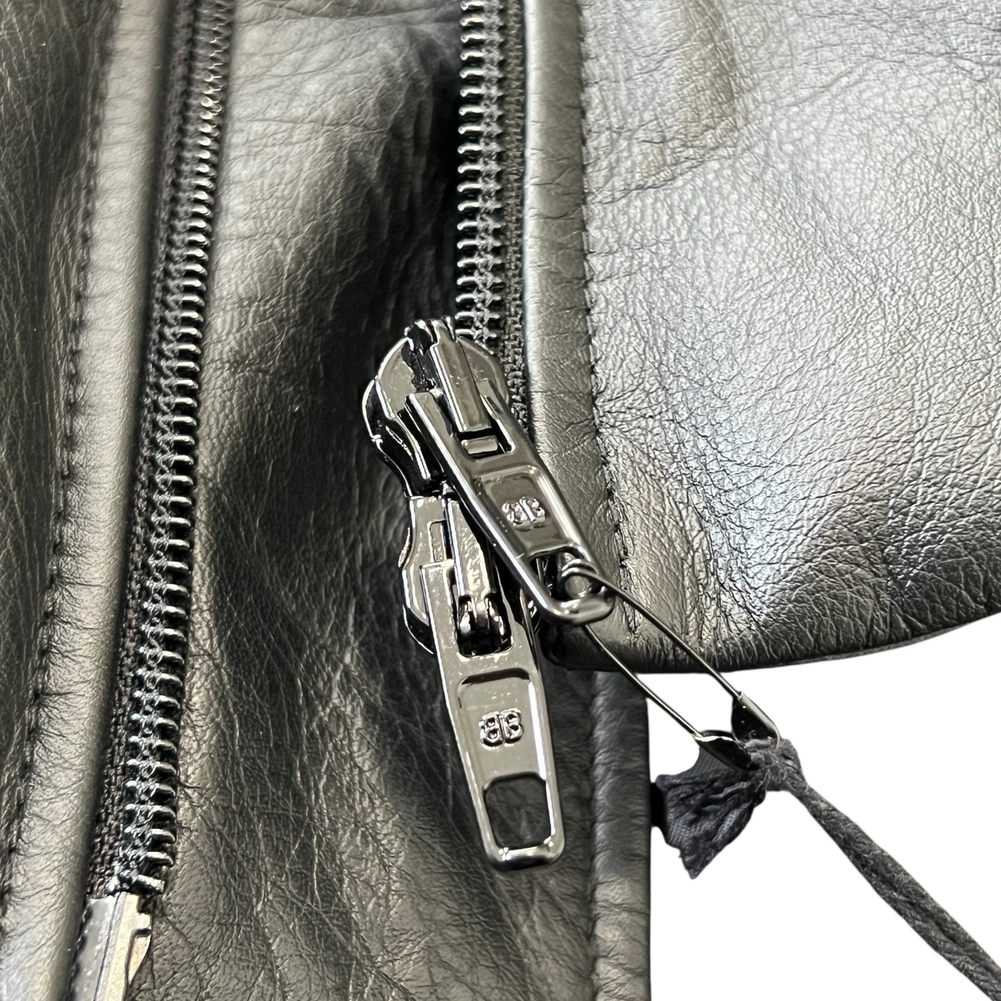 BALENCIAGA 2022AW Leather Puffer Vest