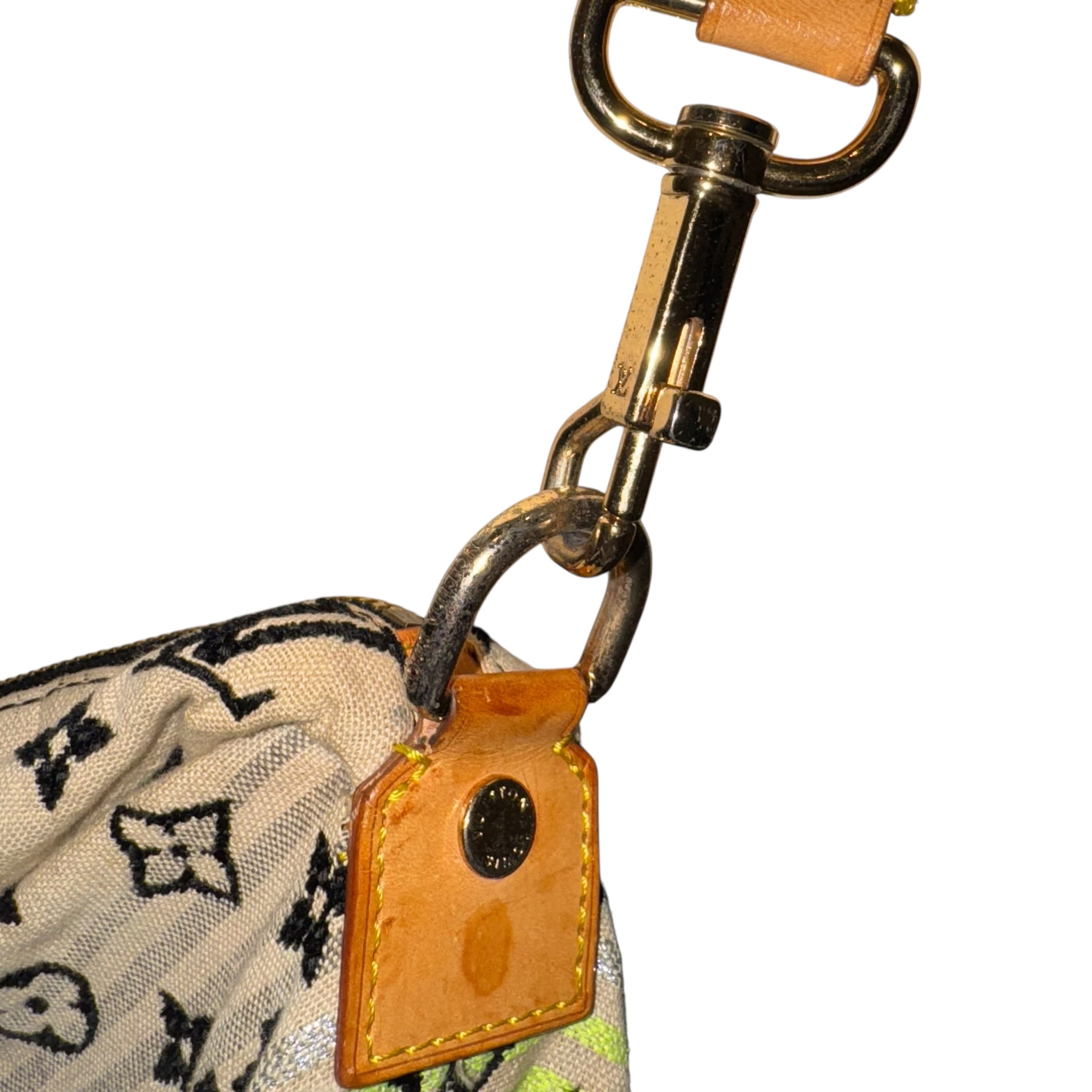 LOUIS VUITTON 2010 M40360 Tuareg Monogram Chouchou Multicolor LV Boston Shoulder Bag