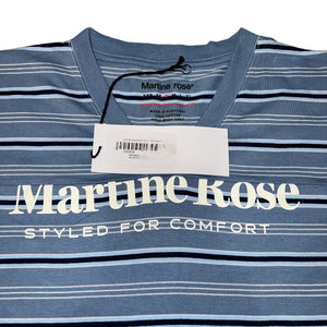 MARTIN ROSE 2024SS Border S/S TEE