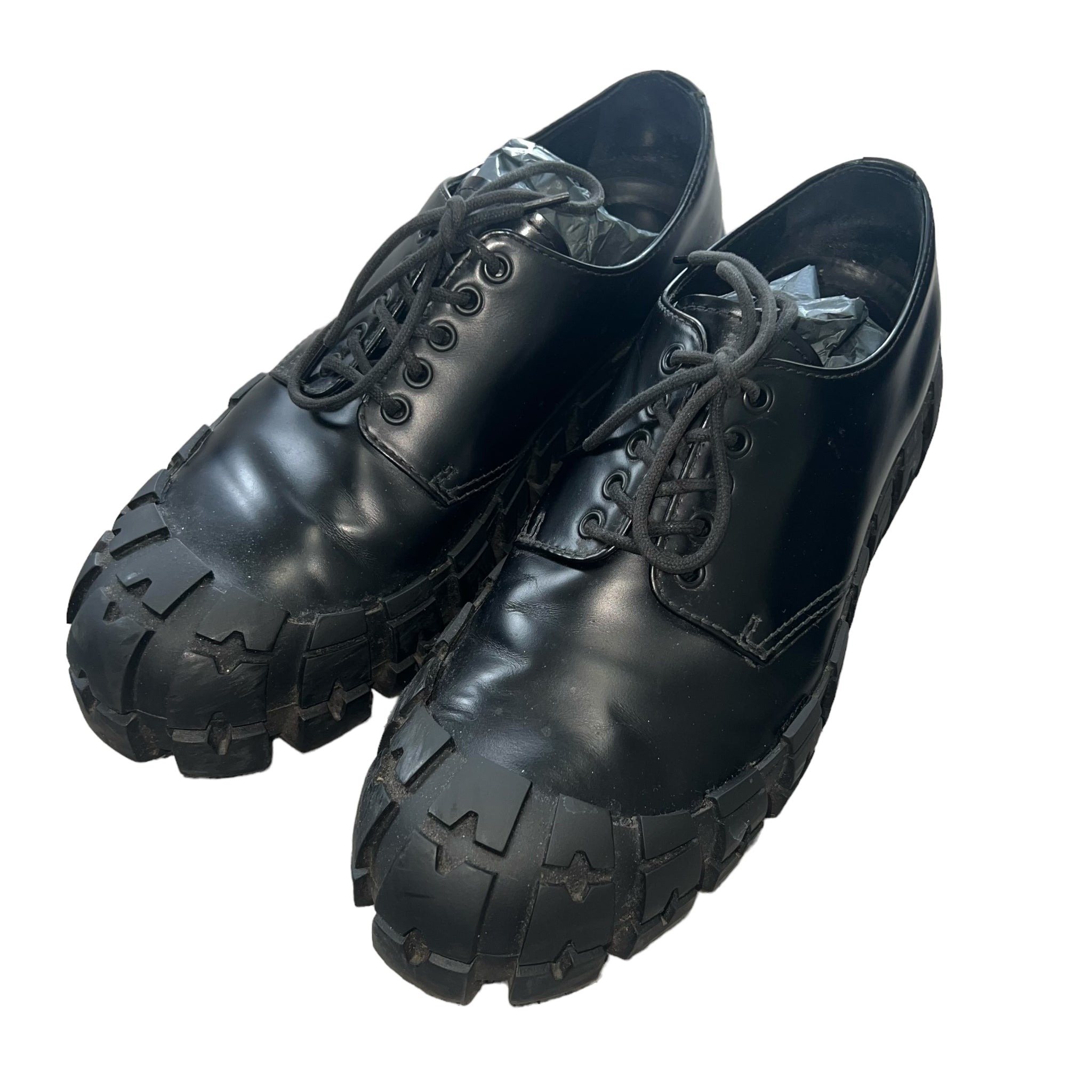 PRADA 2019AW CHUNKY DERBY LOFA SHOES
