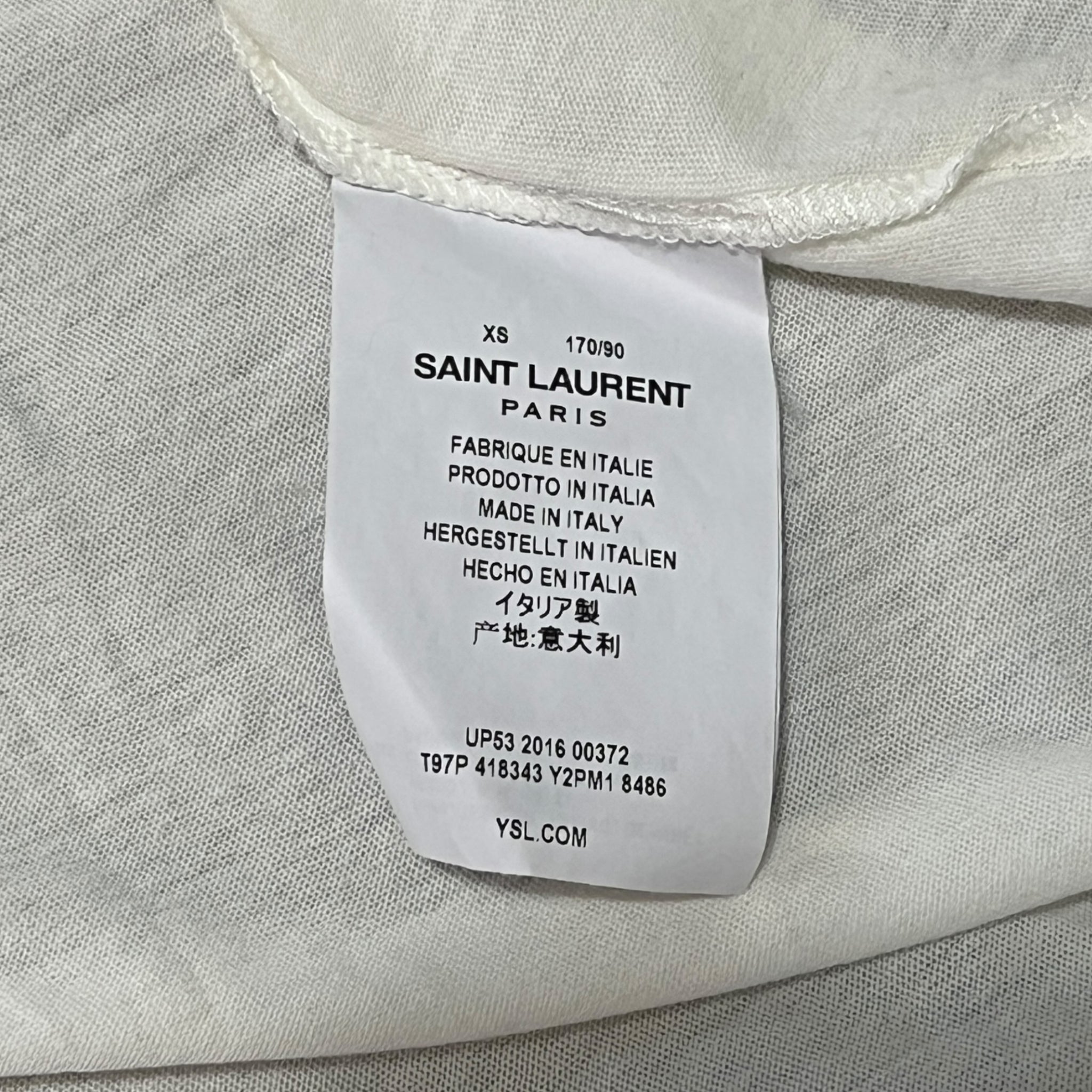 SAINT LAURENT PARIS HEDI SLIMANE 2016SS BABY T-Shirts