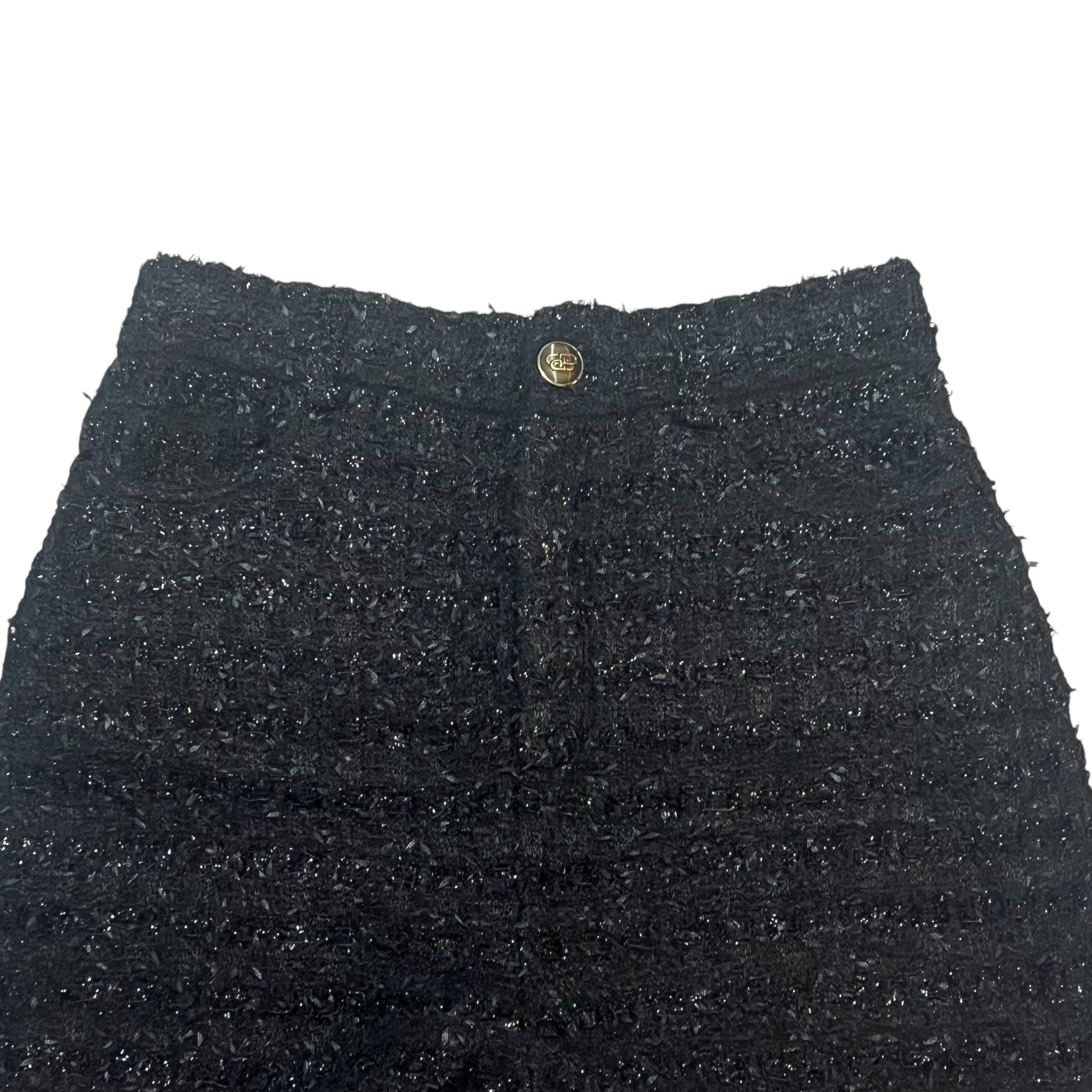 Balenciaga 2022AW textured tweed knit baggy pants
