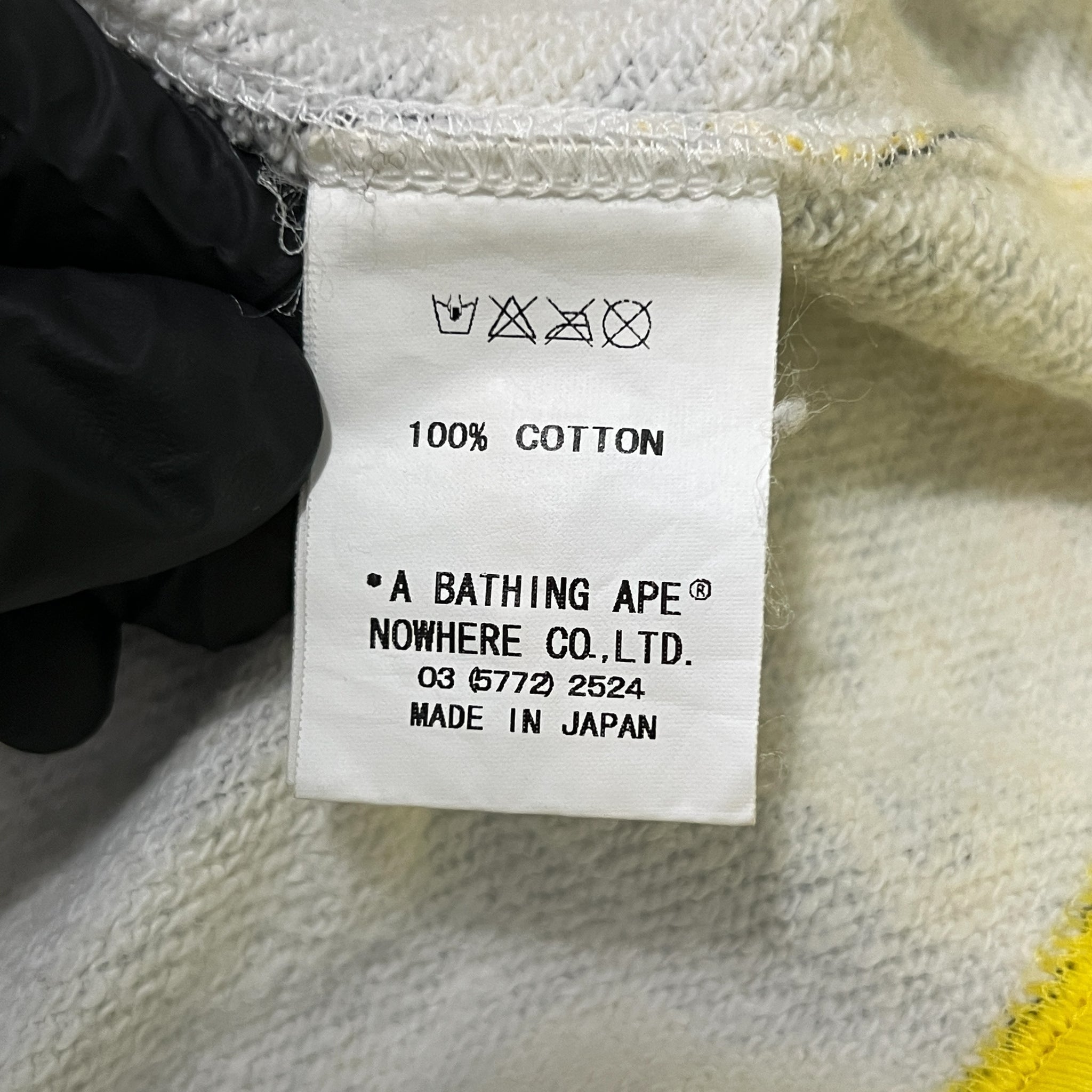 A Bathing Ape Yellow Floral Camo Full Zip Hoodie BAPE