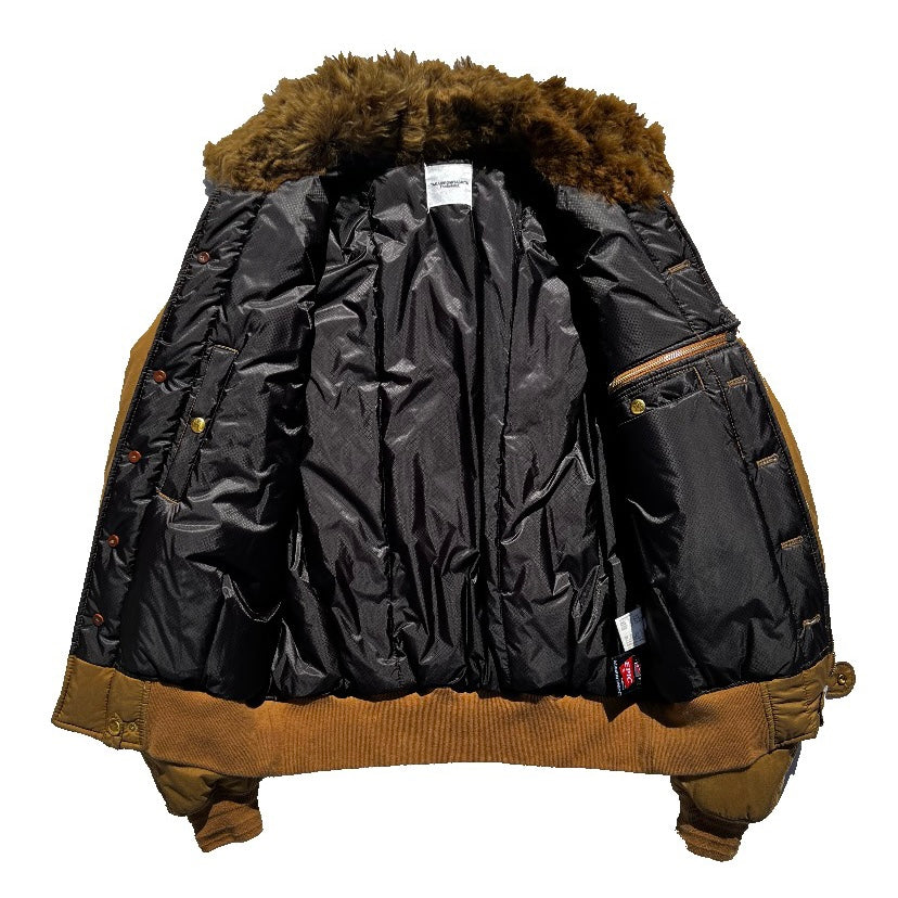 TAKAHIRO MIYASHITA THE SOLOIST. 2016AW 3WAY FLIGHT ZIPPER NYLON BOMBER TYPE 2 JACKET