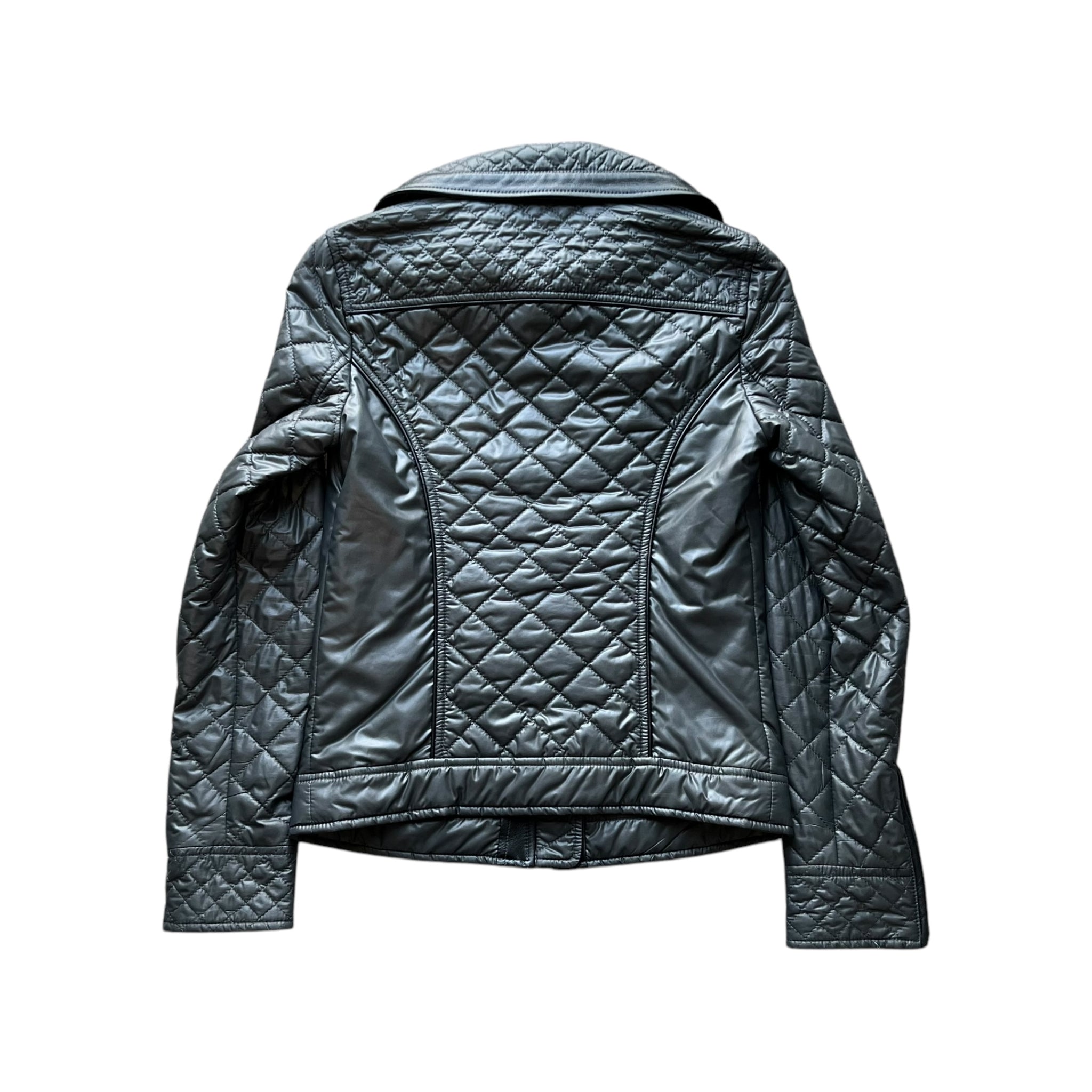 DOLCE&amp;GABBANA quilting lambskin zipup jacket