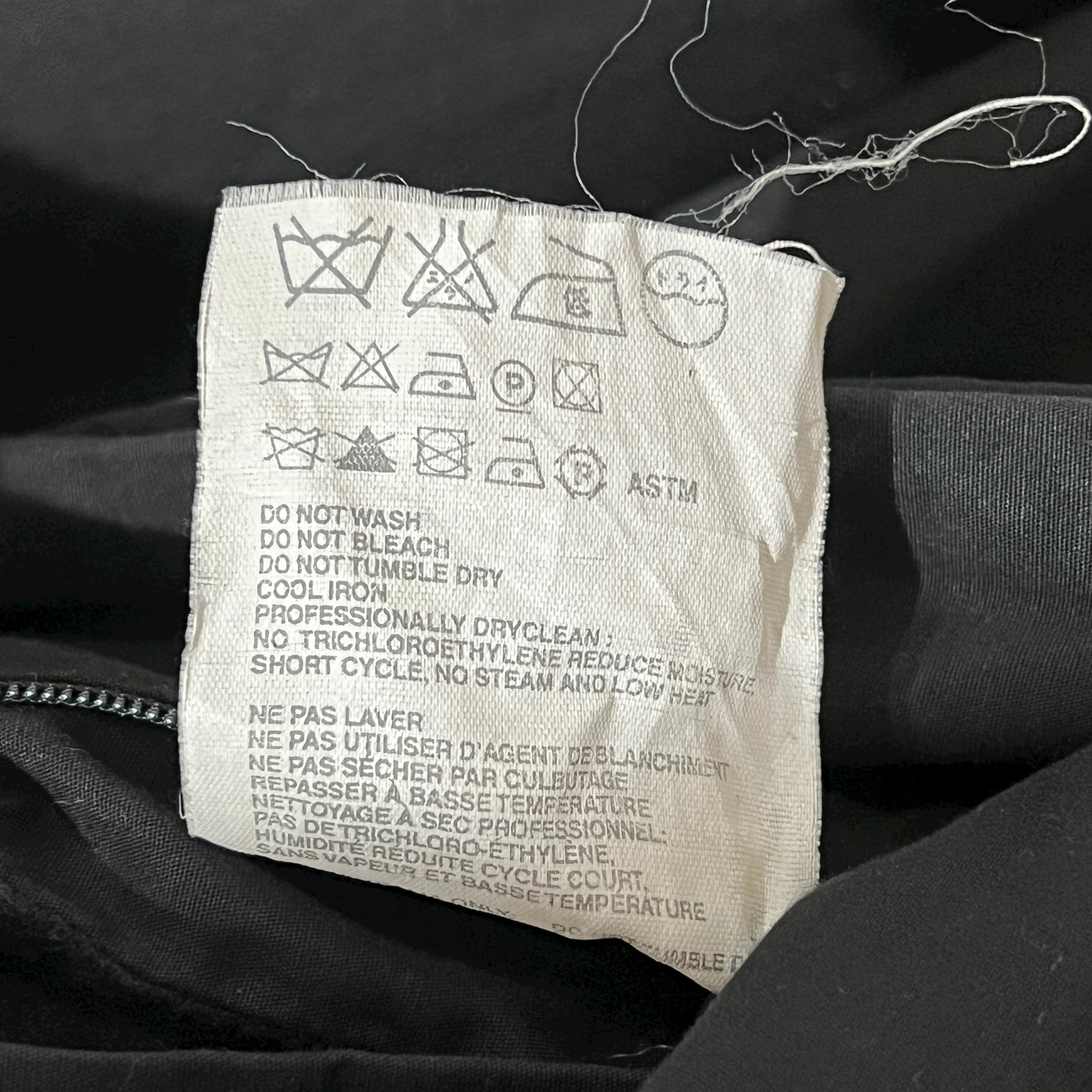 HELMUT LANG 2002AW Insulated Cotton Mac Coat