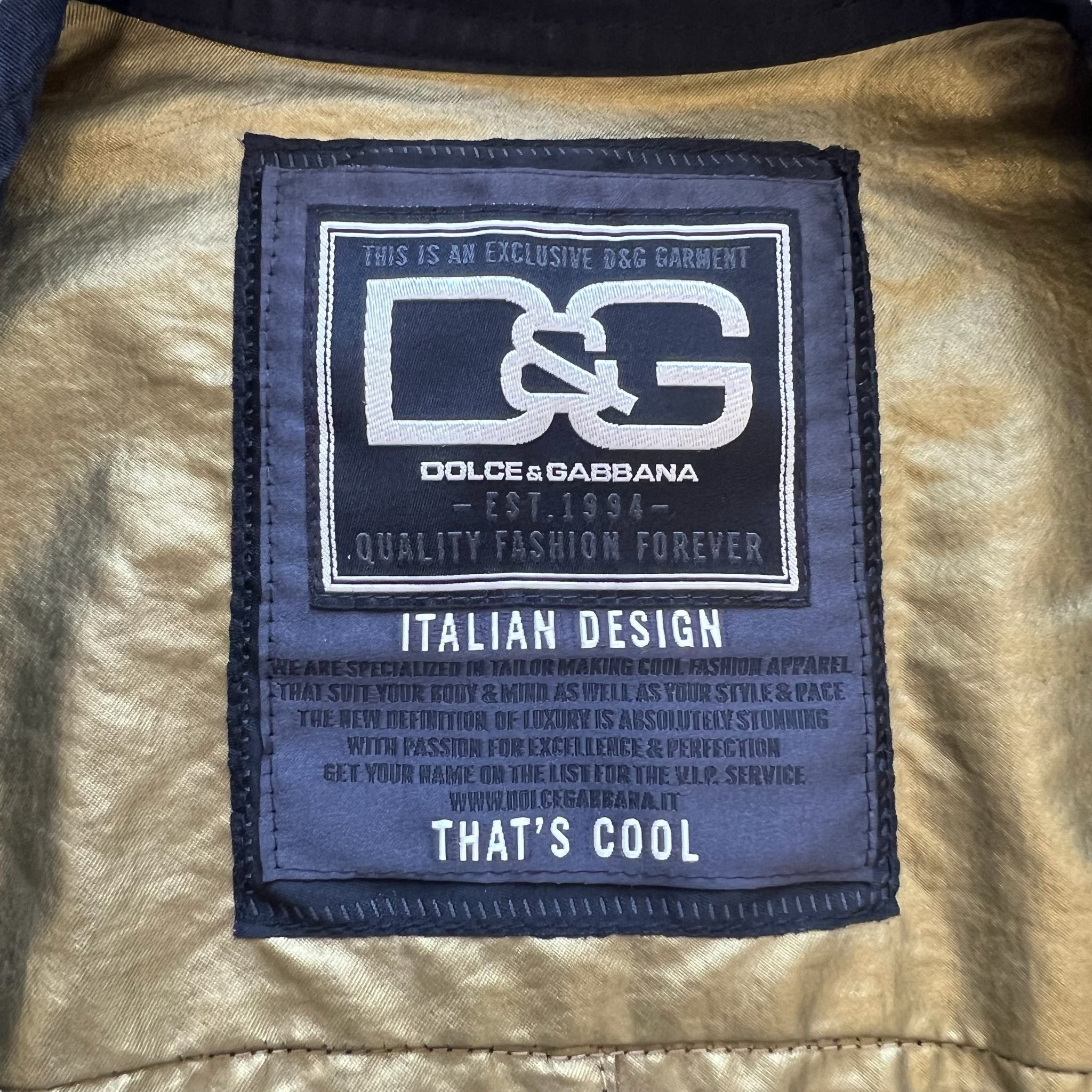 DOLCE & GABBANA 00S MULTI ZIPJACKET