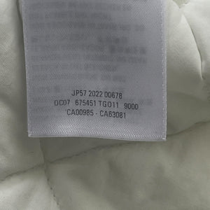 BALENCIAGA 2023AW Chest Logo Embroidered Padded Shirt Blouson