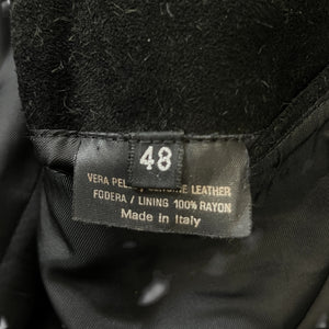 GUCCI Suede Leather Tailored Jacket